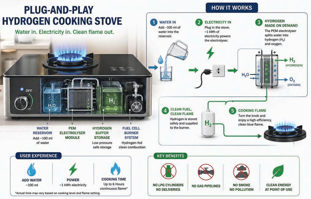 FROM WATER TO FLAME: The Evolution Of Hydrogen Cooking